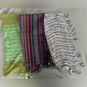NWT Handcrafted Scarf Bundle